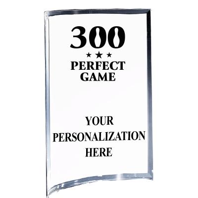 5"X7" YOUR LOGO CURVA ACRYLIC