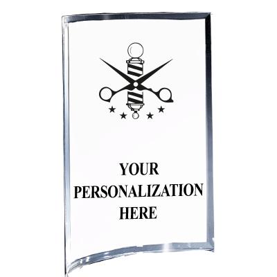 5"X7" YOUR LOGO CURVA ACRYLIC