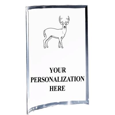 5"X7" YOUR LOGO CURVA ACRYLIC