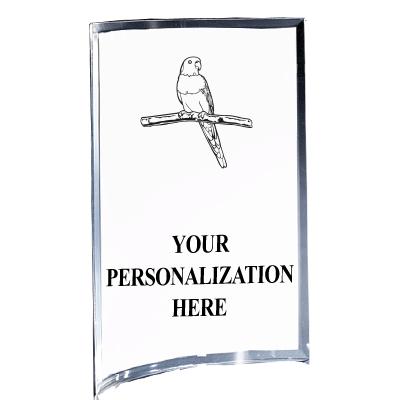 5"X7" YOUR LOGO CURVA ACRYLIC