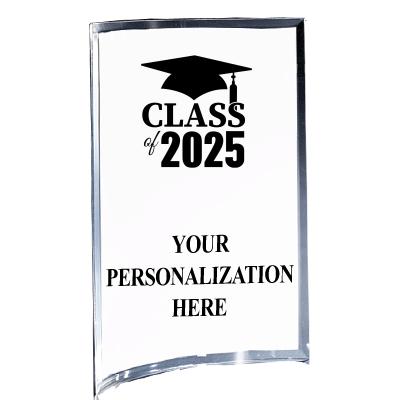 5"X7" YOUR LOGO CURVA ACRYLIC