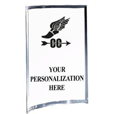 5"X7" YOUR LOGO CURVA ACRYLIC