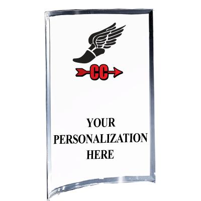 5"X7" YOUR LOGO CURVA ACRYLIC