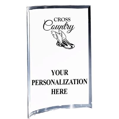 5"X7" YOUR LOGO CURVA ACRYLIC