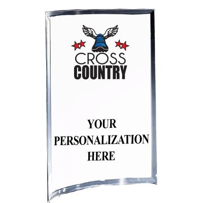 5"X7" YOUR LOGO CURVA ACRYLIC