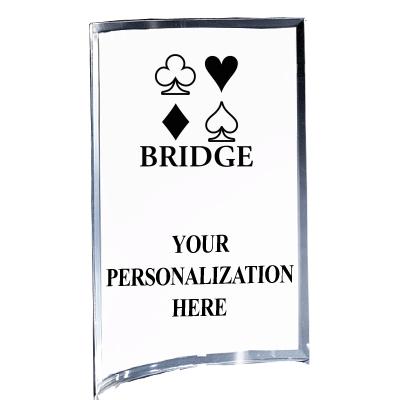 5"X7" YOUR LOGO CURVA ACRYLIC