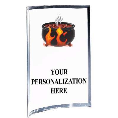 5"X7" YOUR LOGO CURVA ACRYLIC