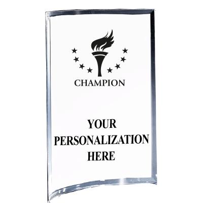 5"X7" YOUR LOGO CURVA ACRYLIC