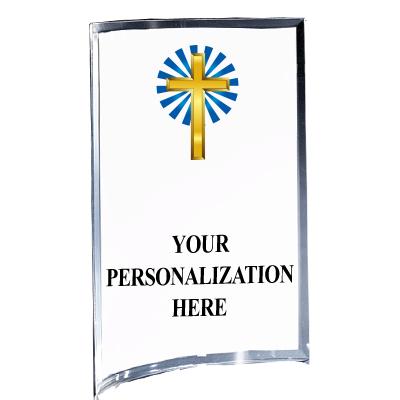 5"X7" YOUR LOGO CURVA ACRYLIC