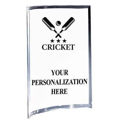 5"X7" YOUR LOGO CURVA ACRYLIC