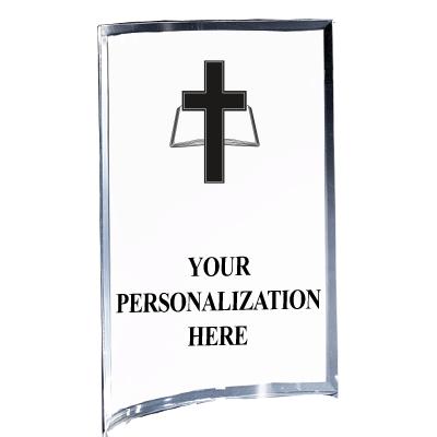 5"X7" YOUR LOGO CURVA ACRYLIC