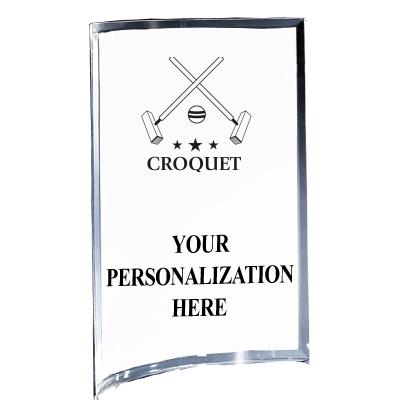 5"X7" YOUR LOGO CURVA ACRYLIC