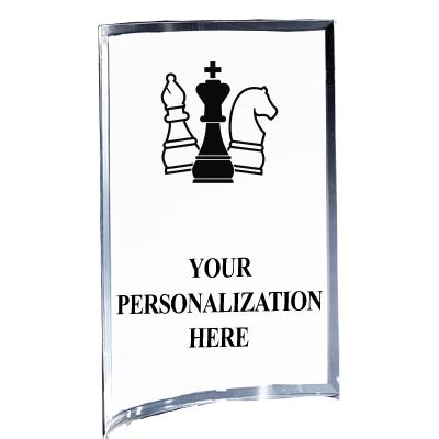 5"X7" YOUR LOGO CURVA ACRYLIC