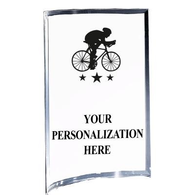 5"X7" YOUR LOGO CURVA ACRYLIC