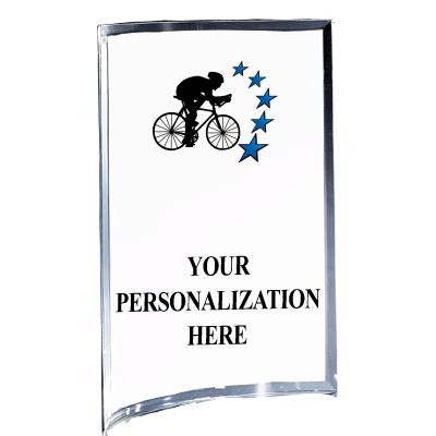 5"X7" YOUR LOGO CURVA ACRYLIC