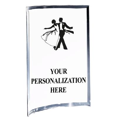 5"X7" YOUR LOGO CURVA ACRYLIC