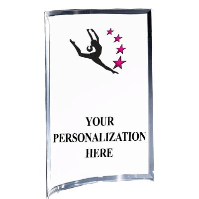 5"X7" YOUR LOGO CURVA ACRYLIC