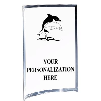 5"X7" YOUR LOGO CURVA ACRYLIC