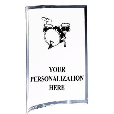 5"X7" YOUR LOGO CURVA ACRYLIC