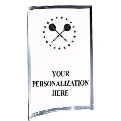 5"X7" YOUR LOGO CURVA ACRYLIC