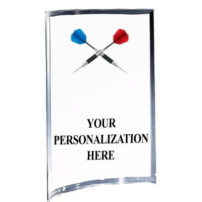 5"X7" YOUR LOGO CURVA ACRYLIC