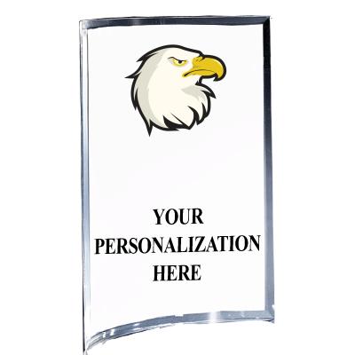5"X7" YOUR LOGO CURVA ACRYLIC