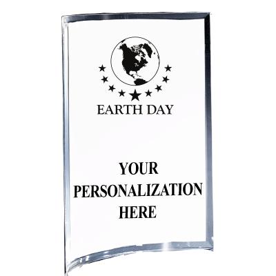 5"X7" YOUR LOGO CURVA ACRYLIC