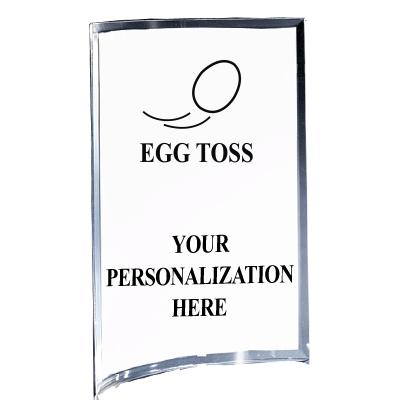 5"X7" YOUR LOGO CURVA ACRYLIC