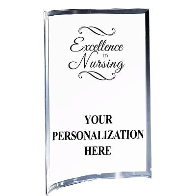 5"X7" YOUR LOGO CURVA ACRYLIC