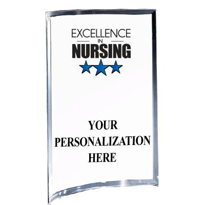 5"X7" YOUR LOGO CURVA ACRYLIC