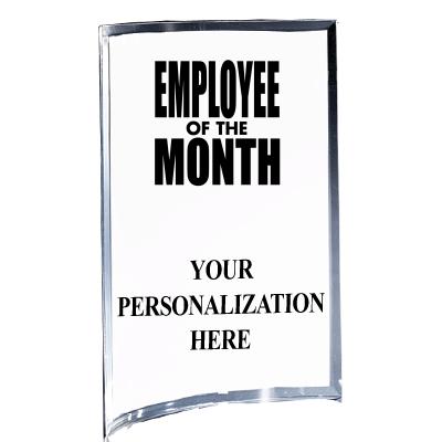 5"X7" YOUR LOGO CURVA ACRYLIC