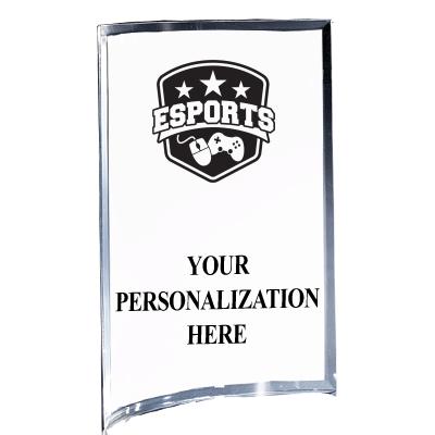 5"X7" YOUR LOGO CURVA ACRYLIC