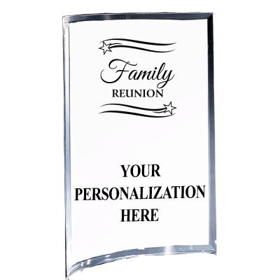 5"X7" YOUR LOGO CURVA ACRYLIC