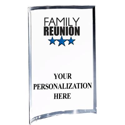 5"X7" YOUR LOGO CURVA ACRYLIC