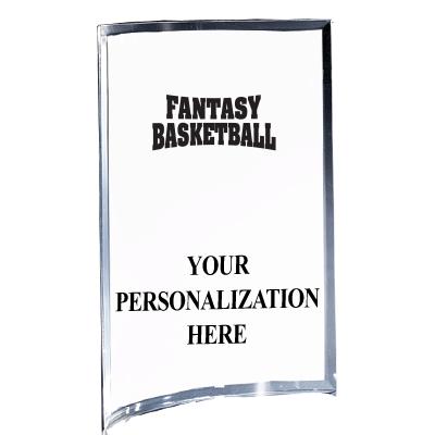 5"X7" YOUR LOGO CURVA ACRYLIC