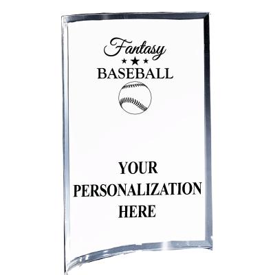 5"X7" YOUR LOGO CURVA ACRYLIC