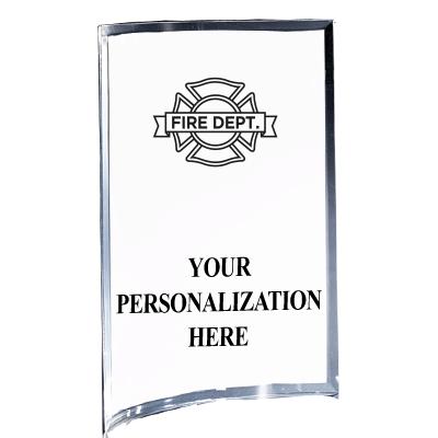 5"X7" YOUR LOGO CURVA ACRYLIC