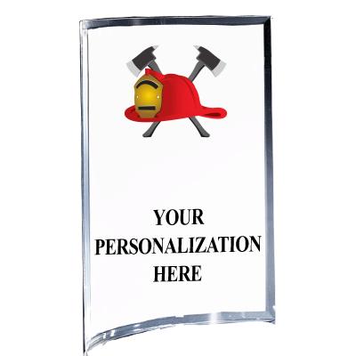 5"X7" YOUR LOGO CURVA ACRYLIC