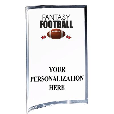 5"X7" YOUR LOGO CURVA ACRYLIC