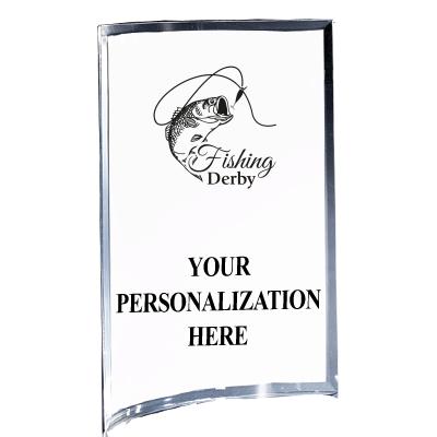 5"X7" YOUR LOGO CURVA ACRYLIC