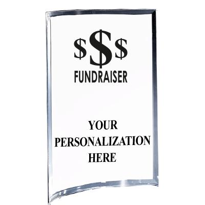 5"X7" YOUR LOGO CURVA ACRYLIC