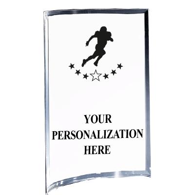 5"X7" YOUR LOGO CURVA ACRYLIC