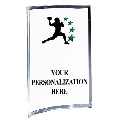 5"X7" YOUR LOGO CURVA ACRYLIC