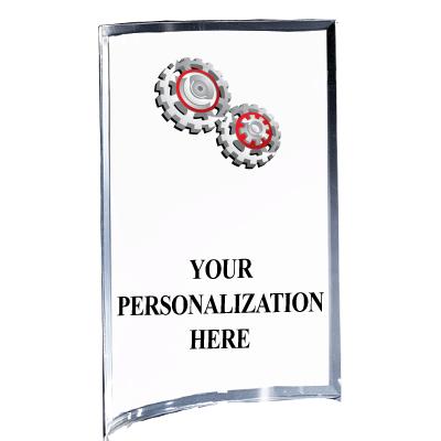 5"X7" YOUR LOGO CURVA ACRYLIC