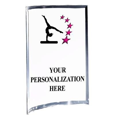 5"X7" YOUR LOGO CURVA ACRYLIC