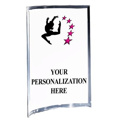 5"X7" YOUR LOGO CURVA ACRYLIC