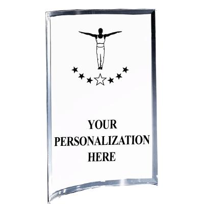 5"X7" YOUR LOGO CURVA ACRYLIC