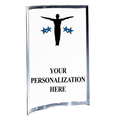 5"X7" YOUR LOGO CURVA ACRYLIC