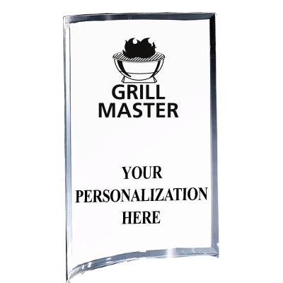 5"X7" YOUR LOGO CURVA ACRYLIC