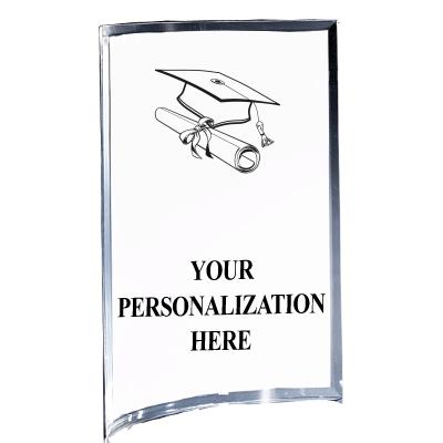 5"X7" YOUR LOGO CURVA ACRYLIC